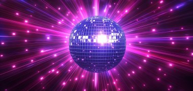 Symbolbild mit einer Discokugel