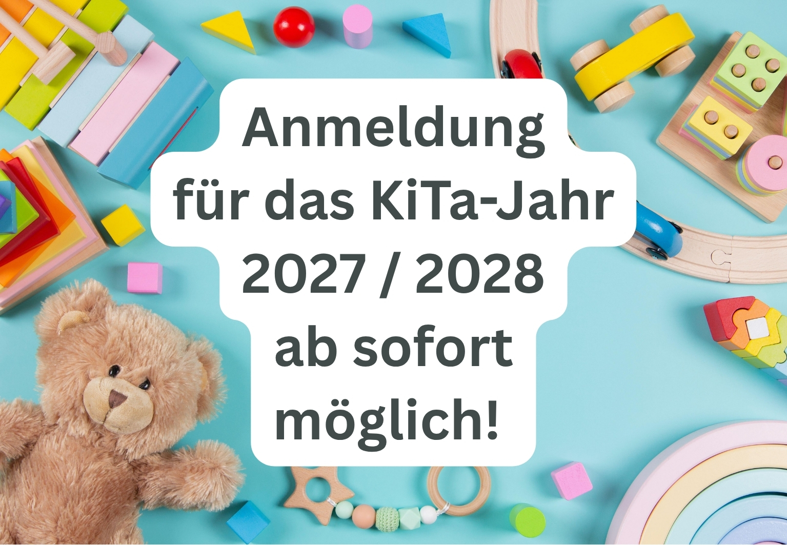 Titelbild Kita-Anmeldung Schuljahr 2026/2027