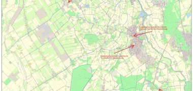 Standorte Katastrophenschutz-Leuchttürme Gemeinde Wardenburg (NLWKN) 1