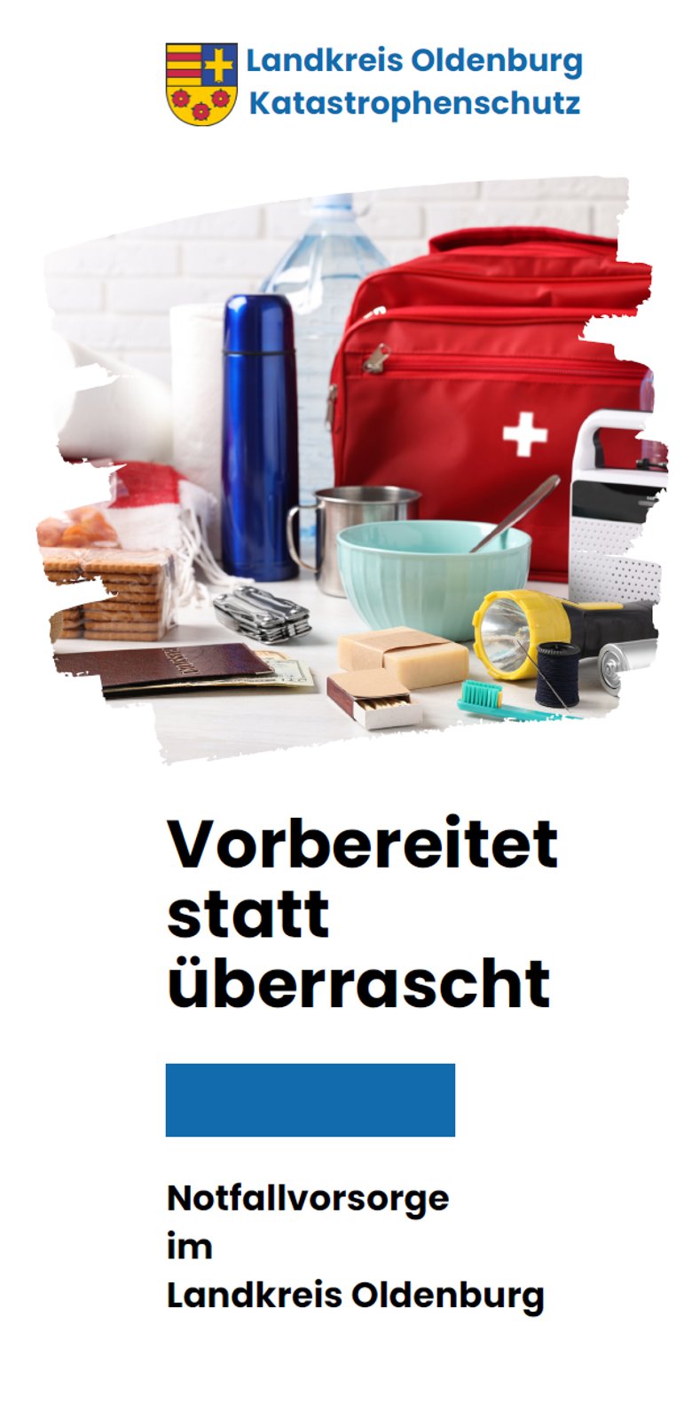 Titelbild Flyer Landkreis "Vorbereitet statt überrascht" 1